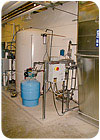 water treatment system at NSF