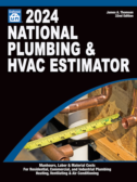 2024 National Plumbing & HVAC Estimator Book