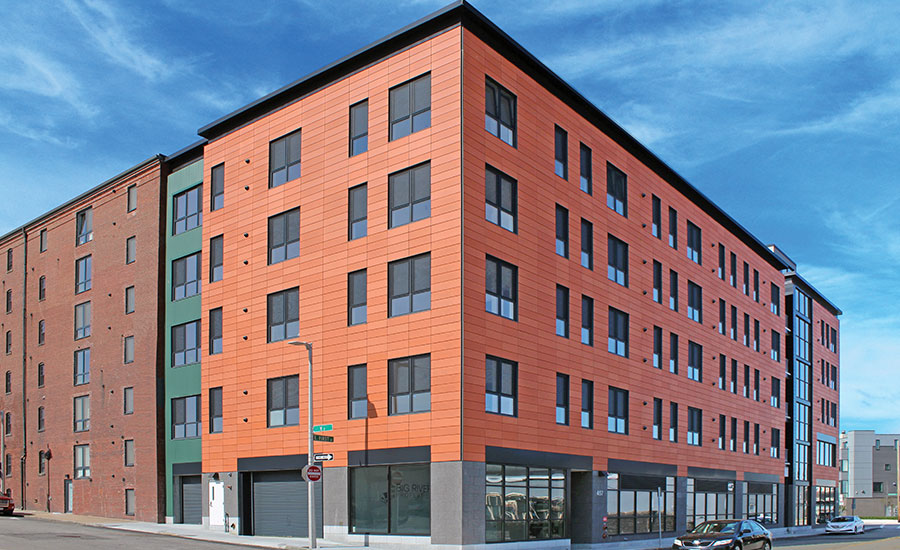 Owners of The Distillery North Apartments in south Boston are using energyefficient,