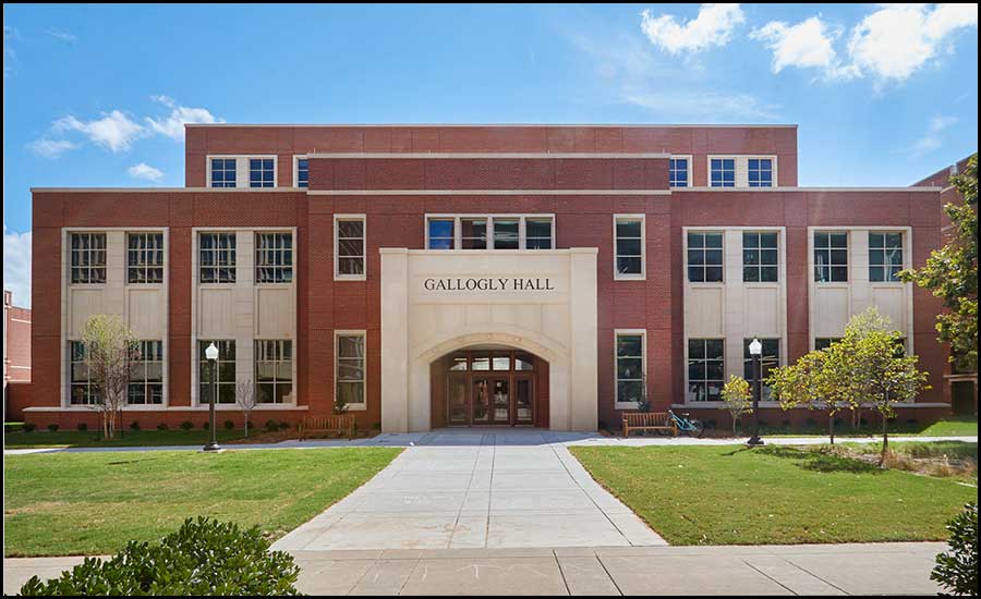 Oklahoma University’s Gallogly Hall 