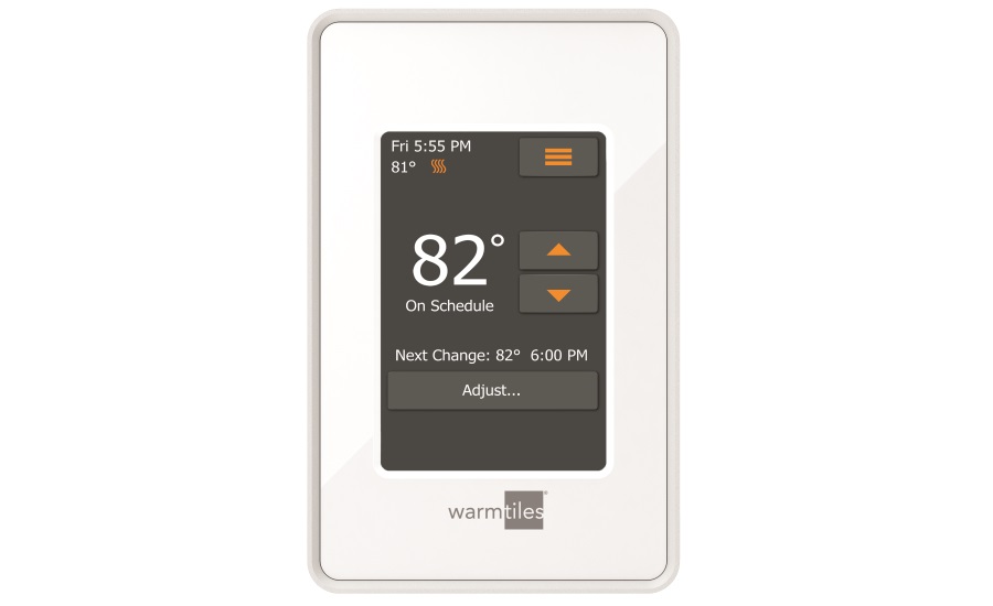 Warm Tiles Colortouch Thermostats, Warm Tiles Easy Heat Thermostat Manual