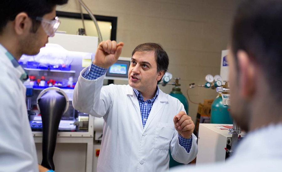 Mohammad Asadi, assistant professor of chemical engineering