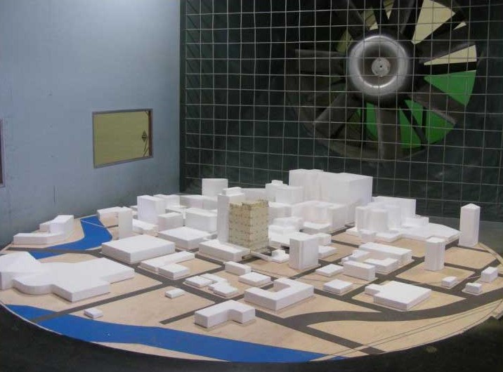 Scale building model 